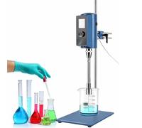 Laboratory High Speed Dispersing Homogenizer Emulsifier with Digital Display and Timing Control for Emulsion Preparation and Cell Dispersion