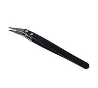 Laboratory Hobby Stainless Steel Ceramic Tweezers Anti-Magnetic Ceramic Straight Tip Tweezers
