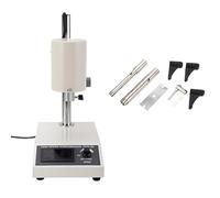 Laboratory Homogenizer, High Speed Lab Disperser & Emulsifier with 2 Homogenizing Heads, Adjustable Digital Mixer for Powder Mixing, Sample Homogenization, Liquid Blending