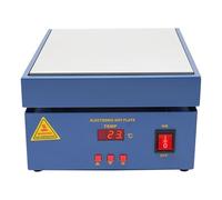 Laboratory Hot Plate Temperature Control, Electronic Hot Plate for Soldering, Digital Hot Plate Heating Platform, Rapid Heating, 800W Power, PCB Repair Station Biology Chemistry Packaging