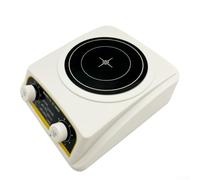 Laboratory Magnetic Stirrer with Suction Feet and Timer, 2200RPM Variable Speed Mixer for Stable Solution Blending, Quiet Brushless Motor Design