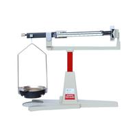 Laboratory Mechanical Scale, 4 Rulers Beam Balance Lab Analytical Weight Set, 311g/0.01g, W/Magnetic Damping Device and 15cm Pallet, No Need Battery