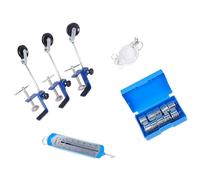Laboratory Mechanics Experiment Equipment Includes Metal Pulley Hook Weights Dynamometer for Students Physics Learning Mechanical Profit Experiment Set