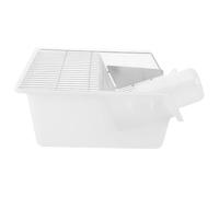 Laboratory Mouse Breeding Cage with Stainless Steel Wire Mesh Lid