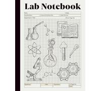 Laboratory Notebook: Science Lab 5x5 Quad Ruled Graph Paper | 120 Pages | 8.5"x11" Large Size | Great For Chemistry/Physics Note Taking, Research, Metadata, Journal at School, Collage, Work etc.