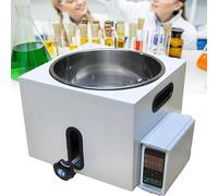 Laboratory Oil Water Bath, Lift Type Digital Heating Devices with Stainless Steel Liner, Pid Intelligent Room Temperature Control to 250℃, for Chemistry, Chemistry Engineering, Pharmaceuticals 5L