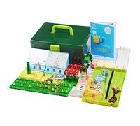 Laboratory Physics Experiment Equipment Box, a Full Set of Current Voltage Resistance Circuit Apparatus DIY Family College Teaching Supplies