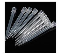 Laboratory Pipette Tips 10ul 200ul 1000ul 5ML 10ML Micropipette Disposable Plastic Pipette Tips Scientific Experiment Equipment(10ul 1000pcs)