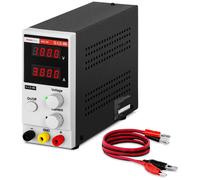 Laboratory Power Supply Adjustable 0 100 V 0-3 A - Laboratory Power Supplies by Stamos Soldering Black
