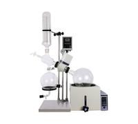 Laboratory Rotary Evaporator Kit, 220V Essential Oil Extraction System with Vacuum Distillation & Solvent Recovery for Chemistry Labs (RE-201D)