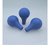 Laboratory Rubber Dropper Suction Ball for Glass Graduated Pipettes - Blue, 10ml Capacity(10pcs)