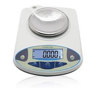 Laboratory Scales High Precision Lab Digital Analytical Balance Electronic Laboratorys 1MG Jewelry ScalesWeighing Kitchen Calibrated (200g, 0.001g)
