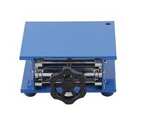 Laboratory Scissor Lift Platform | Aluminum Oxide Robust Stand 150x150x250mm | Adjustable Height for Physics/Chemistry/Biology Instruments | 70-250mm Accurate Control