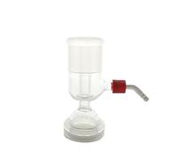 Laboratory Solvent Filtration Device Funnel, Glass Funnel, Vacuum Sand core Filtration Device with 1 Glass Filter Head(Model 1 Diam. 29mm)(Model 2 Diam. 40mm)