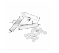 Laboratory SPE Cartridges Empty Column Incl Glass Empty Tubes 6 mL & PE Frits for Solid-Phase Extraction Column HPLC Experiment Supplie