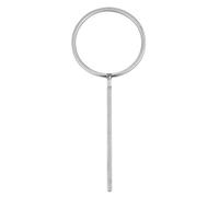 Laboratory Stainless Steel Closed Ring Retort Support 304 Durable A-cid Alkali Resistant for Chemic Biological Lab Equipment Various Sizes 80mm 100mm 120mm 140mm 160mm (Ring outer