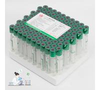 Laboratory Vacuum Tubes for Blood Collection - 3-Minute Centrifugation Time, Optimal Sample Integrity and Stability