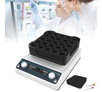 Laboratory Vortex Mixer, Multi-Tube Vortexer with Timer, AC 110-220V, for Centrifuge/Blood Collection Tubes, Swing Function, VM602