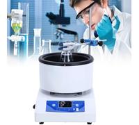 Laboratory Water Bath Heater with Digital Display, Thermostatic Control, Magnetic Stirring, 2L Capacity for Oil and Water Heating