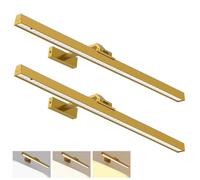 LABOREDUCER Rechargeable Picture Lights for Wall, 6500mAh, 60cm, 2 Pack