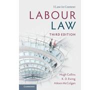 Labour Law (Law in Context) – Cambridge University Press