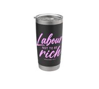Labour Not to Be Rich Proverbs 23:4 Bible Verse Scripture Stainless Steel Insulated Tumbler