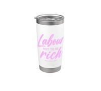 Labour Not to Be Rich Proverbs 23:4 Bible Verse Scripture Stainless Steel Insulated Tumbler