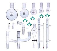 Laboy Glass Organic Chemistry Kit 24/40 Lab Glassware Set