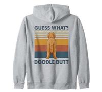 Labradoodle Butt Funny Dog Owner Zip Hoodie