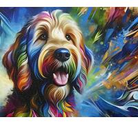 Labradoodle Dog Jigsaw Puzzle - Acrylic Print Design - 1000 Pieces For Dog Lovers
