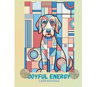 Labradoodle Dot Grid Notebook - 100 Pages | A5 Dotted Journal for Dog Lovers | Joyful Energy