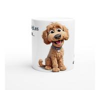 Labradoodle Funny Dog Gift Ceramic Mug/Coffee Cup