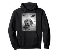 Labradoodle UFO Dog Owner Pullover Hoodie