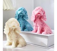 Labrador Candle Mold - Large Dog Animal Silicone Casting Mold for Resin Home Decor