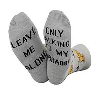 Labrador Dog Pet Lover Socks Leave Me Alone Only Talking To My Labrador Today Socks Gift for Dog Lover (U.Labrador)