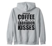 Labrador Dog Saying Coffee and Boxer Love Dog Owner Zip Hoodie