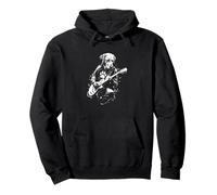 Labrador Guitar Player Dog Lover Pullover Hoodie