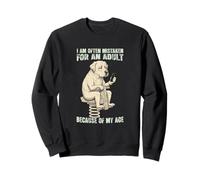 Labrador I am often mistaken for an adult Sarcastic Sweatshirt