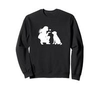 Labrador Love Girl Dog Lover Sweatshirt