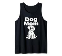 Labrador Lover: Smiling Pup Bold Type Tank Top