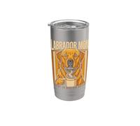 Labrador Mom Decaf is Not an Option Retriever Stainless Steel Insulated Tumbler