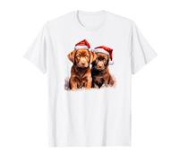 Labrador Puppies Christmas T-Shirt