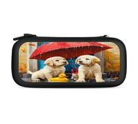 Labrador Puppies Dogs Carry Case for Switch Carrying Cover Storage Bag Protective Accessories Travel Black-Style
