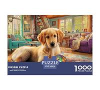 Labrador Retriever 1000 Piece Adults Puzzle Kids Age Games Gifts Birthday Difficult Impossible Challenge High Difficulty 38x26cm/1000pcs