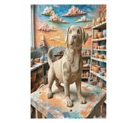 Labrador Retriever 1000 Piece Jigsaw Puzzle for All Ages Cute Pet Animals Idea Spooky Fun High Resolution Print Home Decor Stress Relief 1000 PCS