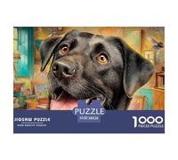 Labrador Retriever 1000 Puzzles Adults Puzzle Adults Puzzle Gifts Birthday Unique Gifts Decompression 38x26cm/1000pcs