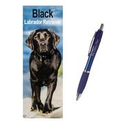 Labrador Retriever Black Slim Calendar 2027 + EXCLUSIVE LIMITED EDITION PEN