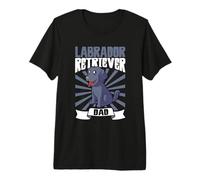 Labrador Retriever Dad - Labrador Retriever Premium T-Shirt