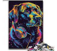 Labrador Retriever Dog Art 2000 Piece Jigsaw Puzzles for Teenagers Gifts, Challenging Game Gifts for Is Ideal As A Gift for The Whole Family (70x100cm)