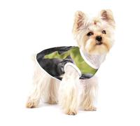 Labrador Retriever Dog Print,Cotton Sleeveless Pet T-Shirt Soft Stretchy Puppy Breathable Vest,M